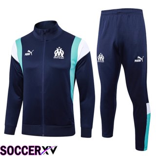 Marseille Training Jacket Suit Ocean Blue 2023/2024