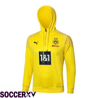 Dortmund BVB Training Sweatshirt Hoodie Yellow 2024/2025