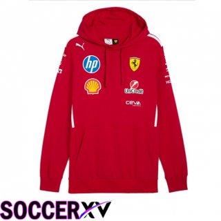 Formule 1 Ferrari Training Sweatshirt Hoodie Red 2025/2026