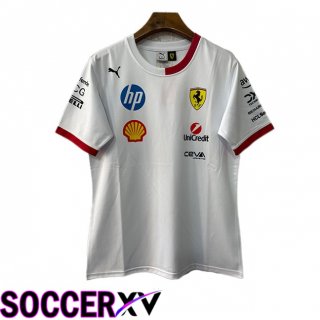 Formule 1 Ferrari Jersey White 2025/2026