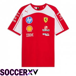 Formule 1 Ferrari Jersey White Red 2025/2026