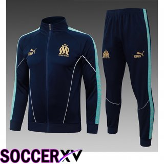 Marseille OM Kids kit Training Jacket Suit Blue Royal 2026/2027