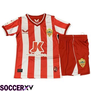 UD Almeria Kids Soccer Jersey Home 2023/2024