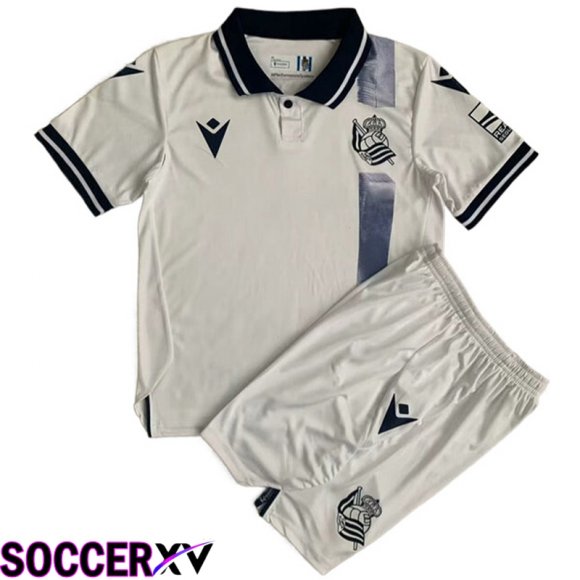 Real Sociedad Kids Soccer Jersey Third 2023/2024