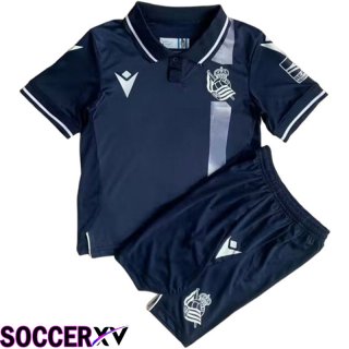 Real Sociedad Kids Soccer Jersey Away 2023/2024