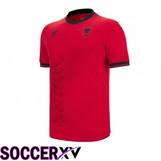 Albania Home Soccer Jersey Red 2026/2027