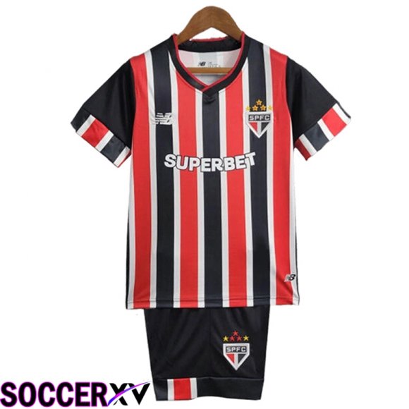 Sao Paulo FC Kids Soccer Jersey Away 2024/2025