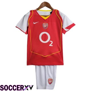 Arsenal Retro Kids Soccer Jersey Home 2004/2005