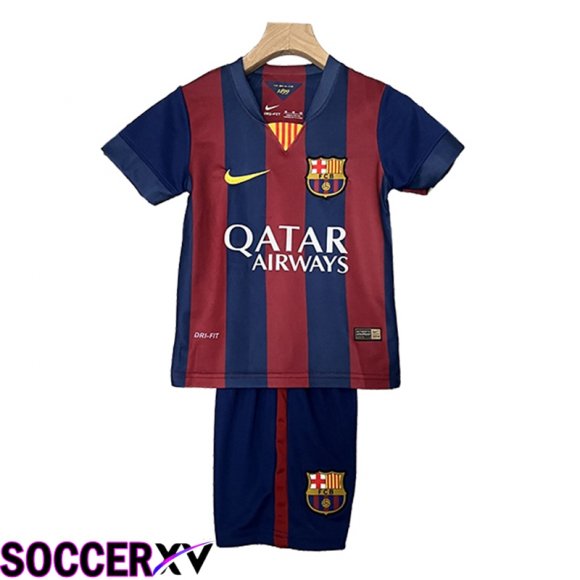 FC Barcelona Retro Kids Soccer Jersey Home 2014/2015