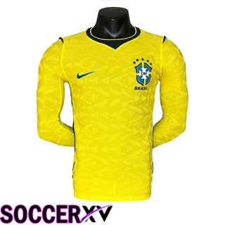 Brazil Long sleeve Goalkeeper Soccer Jersey Soccer World Cup 2026