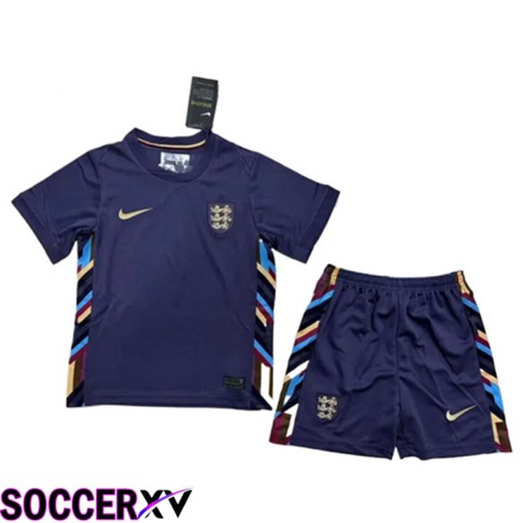 England Kids Soccer Jersey Away 2024/2025