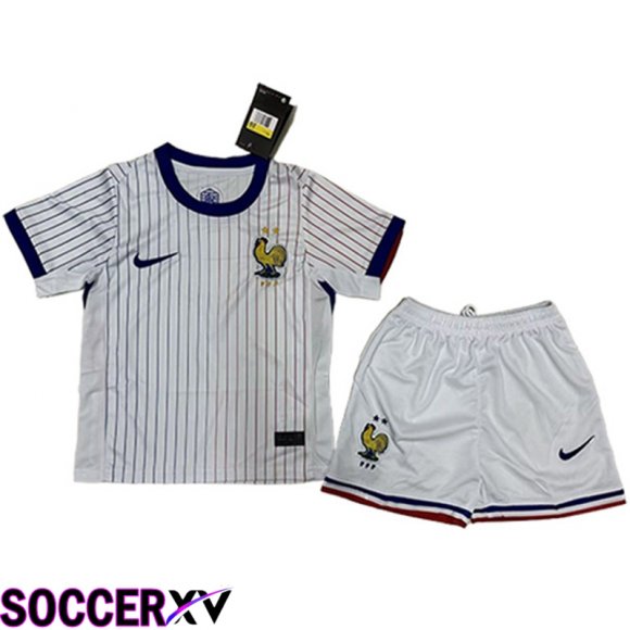 France Kids Soccer Jersey Away 2024/2025