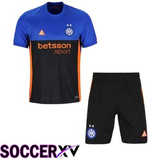 Inter Milan Fourth kit Soccer Jersey + Shorts 2025/2026