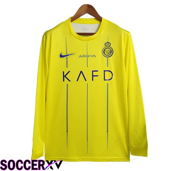 Al-Nassr Soccer Jersey Home Long sleeve 2023/2024