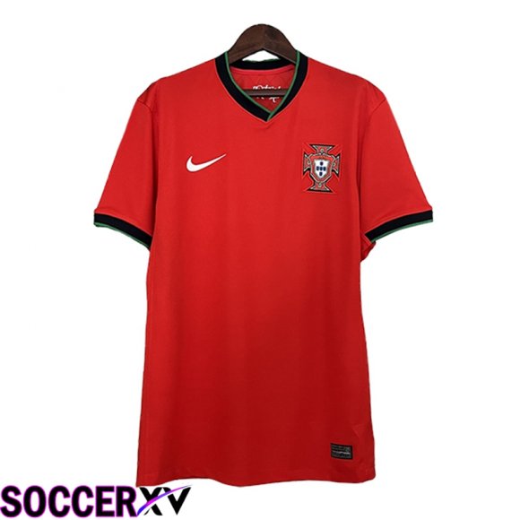 Portugal Soccer Jersey Home UEFA Euro 2024