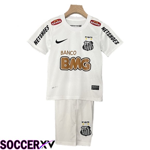 Santos Retro Kids Soccer Jersey Home 2011/2012