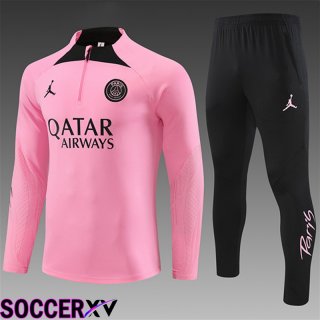 Jordan PSG Kids Training Tracksuit Suit Pink/Black 2024/2025