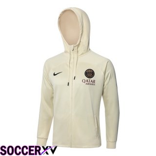 Paris PSG Training Jacket Windbreaker Yellow 2024/2025