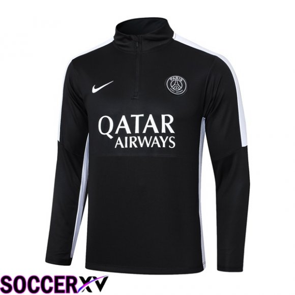 JORDAN Paris PSG Training Sweatshirt Black 2024/2025