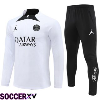 JORDAN Paris PSG Training Tracksuit Suit White 2024/2025