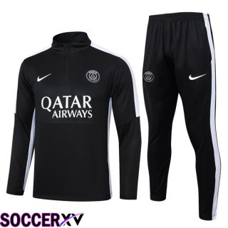 JORDAN Paris PSG Training Tracksuit Suit Black 2024/2025