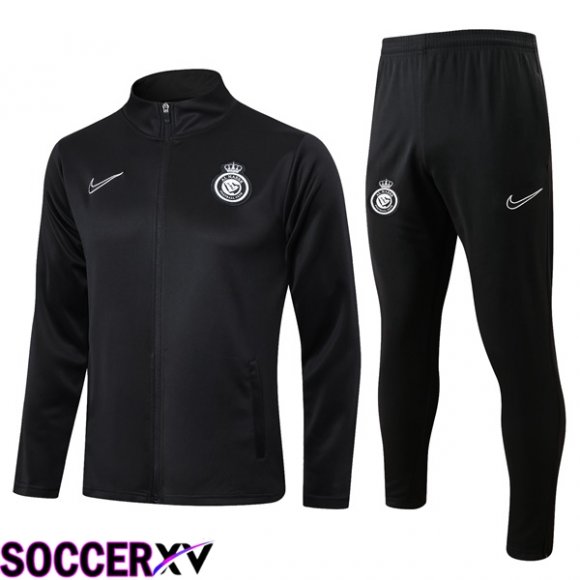 Al-Nassr FC Training Jacket Suit Black 2024/2025