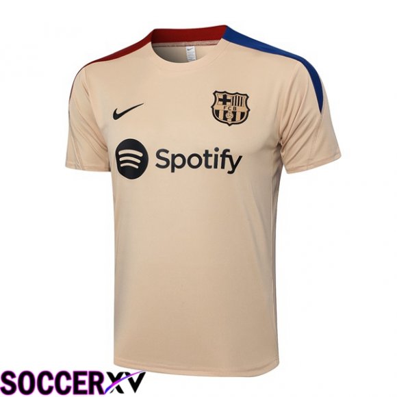 FC Barcelona Training T Shirt Yellow 2024/2025