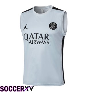 Paris PSG Soccer vest Grey 2024/2025