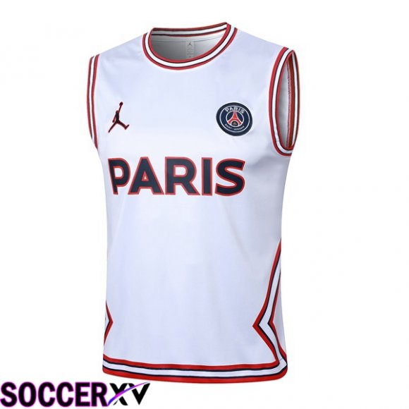 Paris PSG Soccer vest White 2024/2025