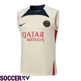 Paris PSG Soccer vest Yellow 2024/2025