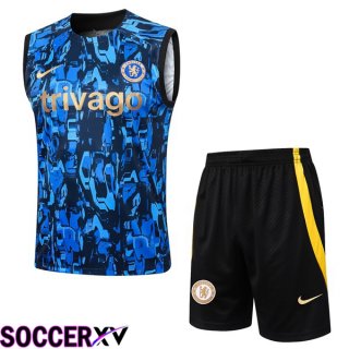 FC Chelsea Soccer vest + Shorts Blue 2024/2025