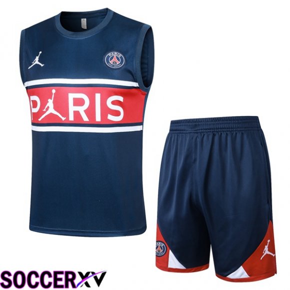 Paris PSG Soccer vest + Shorts Blue Royal 2024/2025