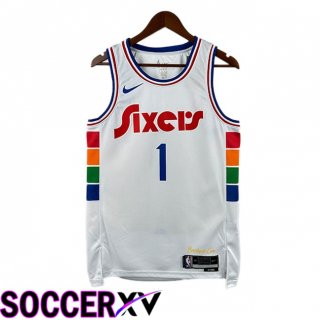 NBA Philadelphia 76ers (James Harden 1)Jersey White 2024/2025