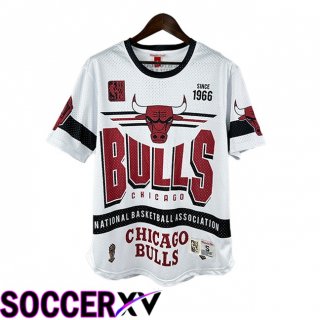 NBA Chicago Bulls Jersey Special Edition Retro White Black 2025/2026