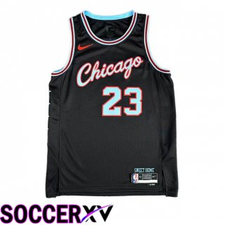 NBA Chicago Bulls (Michael Jordan 23)Jersey Black 2025/2026