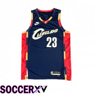NBA Cleveland Cavaliers (LeBron James 23)Jersey Retro Blue Royal 2006-2009