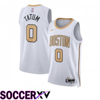 NBA Boston Celtics (Jayson Tatum 0)Jersey White 2025/2026
