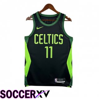 NBA Boston Celtics (Kyrie Irving 11)Jersey Black Green 2024/2025