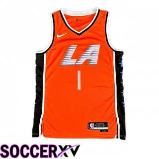 NBA Los Angeles Clippers (James Harden 1)Jersey Orange 2025/2026