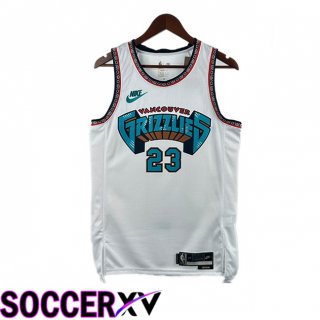 NBA Memphis Grizzlies (Derrick Pink 23)Jersey White 2024/2025