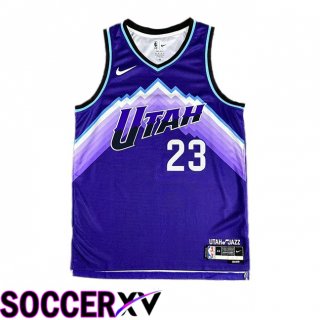 NBA Utah Jazz (Lauri Markkanen 23)Jersey Purple 2025/2026