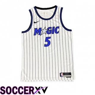 NBA Orlando Magic (Paolo Banchero 5)Jersey White 2025/2026