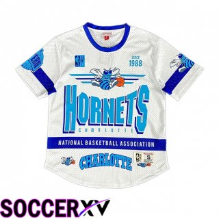 NBA Charlotte Hornets Jersey Special Edition Retro White Blue 2025/2026