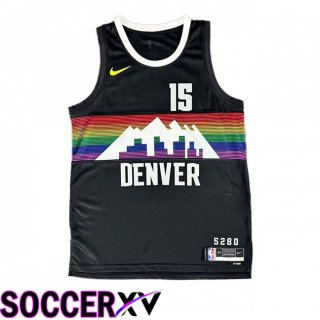 NBA Denver Nuggets (Nikola Jokić 15)Jersey Black 2025/2026