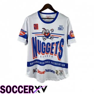 NBA Denver Nuggets Jersey Special Edition Retro White Blue 2025/2026