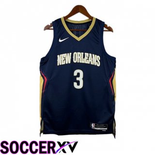 NBA New Orleans Pelicans (Jordan Poole 3)Jersey Special Edition Blue Royal