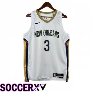 NBA New Orleans Pelicans (Jordan Poole 3)Jersey Special Edition White