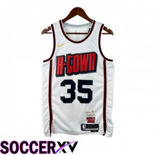 NBA Houston Rockets (Kevin Durant 35)Jersey White 2024/2025
