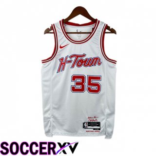 NBA Houston Rockets (Kevin Durant 35)Jersey White 2023/2024