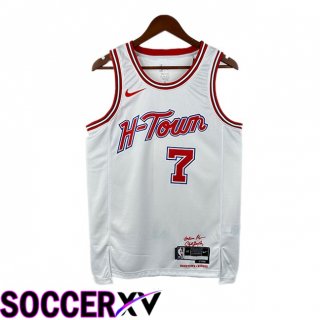 NBA Houston Rockets (Kevin Durant 7)Jersey White 2025/2026
